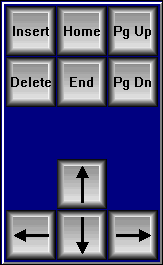 Build-A-Board On-screen Keyboard Example Edit Panel Layout